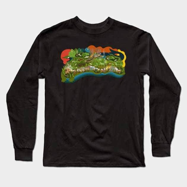 The Golf War Long Sleeve T-Shirt by BullShirtCo